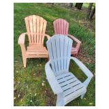 three yard chairs