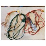 three power cords, 10', 20', 20'