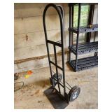 solid wheeled hand truck