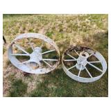 steel wheels, 24'