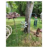 wind chimes, yard art