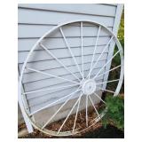 54' steel rake wheel