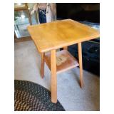 wooden table