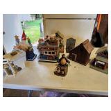 birdhouses and decor