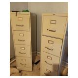 two file cabinets