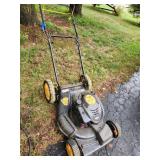 Poulan Pro mower with bagger