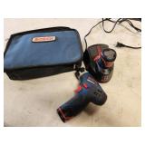 Bosch mini drill with battery, charger