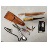 Rapala knife, fishing tools