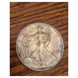 2002 Silver dollar