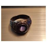 US Navy ring, marked Sterling