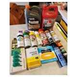 sprays, paints, thinner