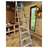 8' aluminum ladder