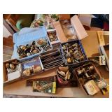 used vtg door knobs, hinges