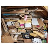 large pile shipping boxes, packing supplies