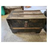 antique steamer trunk