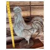 metal rooster