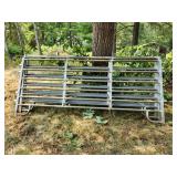 4 heavy duty steel corral panels "B"