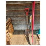 shovels, rakes