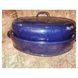 Savory enamelware roaster