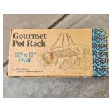 gourmet pot rack
