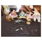 brass grasshopper, knick knacks