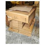 50+ new shipping boxes, size not marked