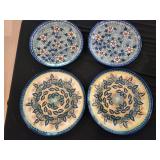 Boleslaweic plates, hand made in Poland
