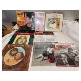 LPs, Waylon, Willie, Jackson browne