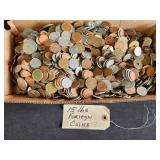 15lbs Foreign coins