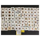 mixed foreign coins