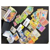 Pokemon cards and box