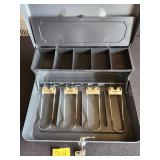 cash box, with keys