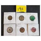 bus tokens, rail tokens, state tax tokens