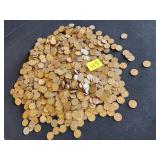 8 lbs of Wheat pennies