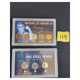 WWII pennies, Steel penny collections