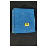 binder of first day of issues, old letters, cards