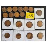 British half pennies