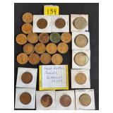 Great Britain, Australia pennies & half crowns
