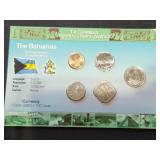 the Bahamas coin set