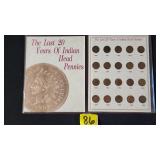 last 20years of Indian Head pennies