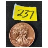 1 oz copper coin