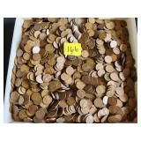 over 12 lbs of wheat pennies