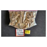 7 lbs of US Wheat pennies