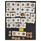 Indian and Australian coins