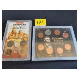 buffalo nickel & Lincoln penny mini sets