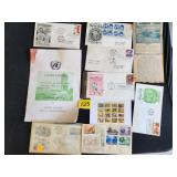 stamps, first day covers