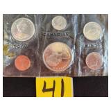 Canadian Royal Mint Centennial coin set