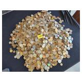16 lbs of foreign coins