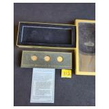 buffalo nickels and display holder
