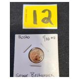 2020 Great Britain 20 pence piece